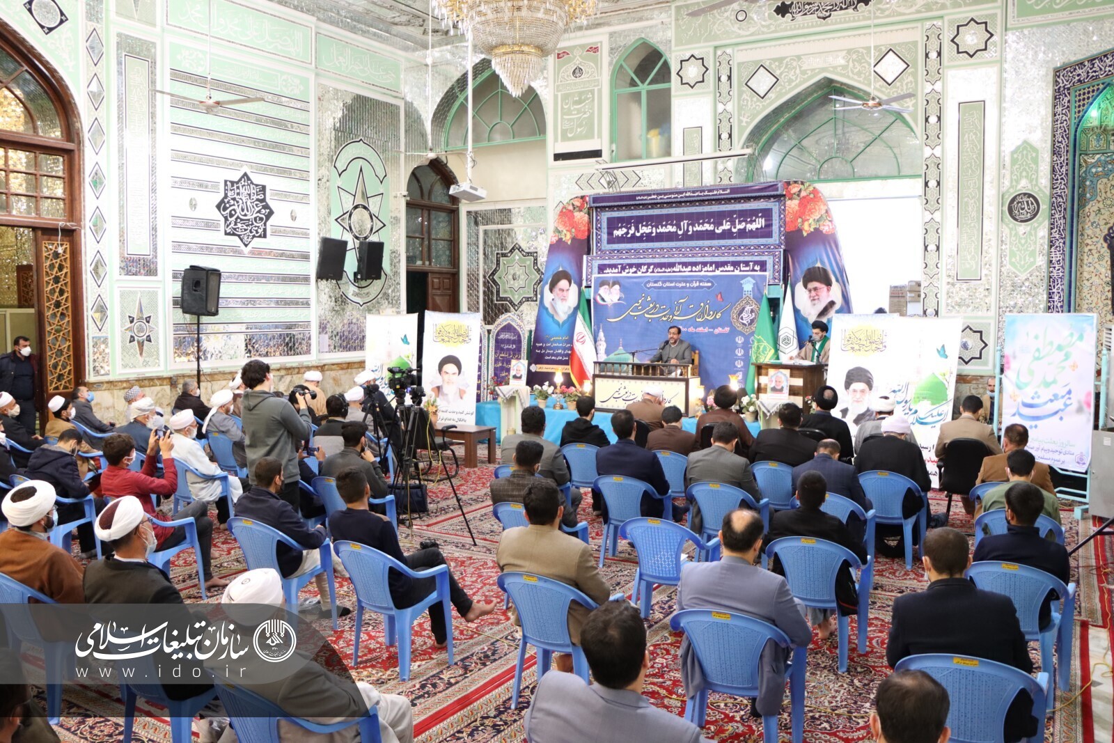 کاروان قرآنی وحدت در بعثت نبوی در گلستان
