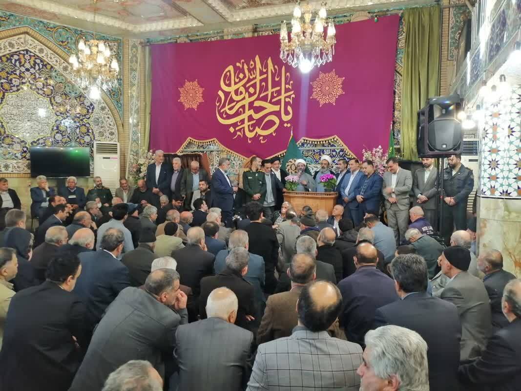 رونمایی از قطعه روضه الحسین (ع) در آرامستان اصفهان ویژه مداحان اهل بیت