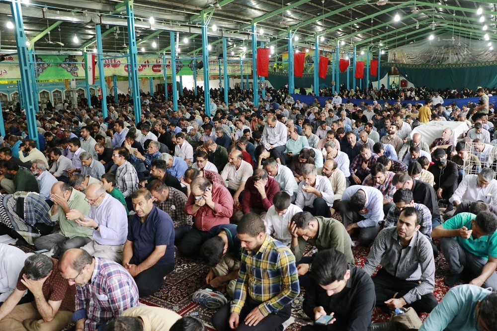 همزمان با سراسر کشور مراسم پر فیض دعای عرفه در گلستان شهدای اصفهان برگزار شد