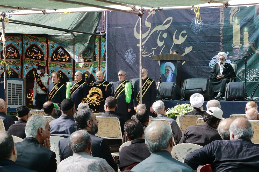 مراسم بزرگداشت ارتحال عالم ربانی حضرت آیت الله محمدعلی ناصری دولت آبادی در مسجد جامع اصفهان