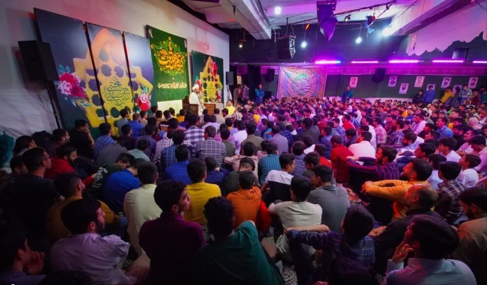 جشن میلاد امام حسن (ع) در امامزاده شاه میرحمزه اصفهان