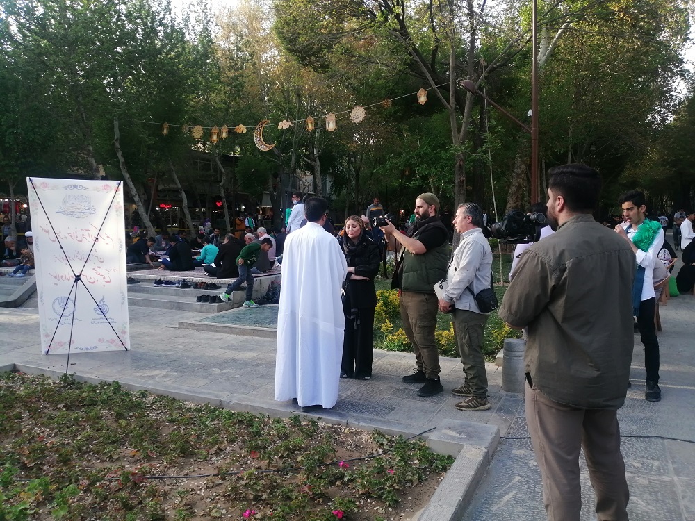 حضور خبرنگار و تصویر برداران شبکه المیادین لبنان