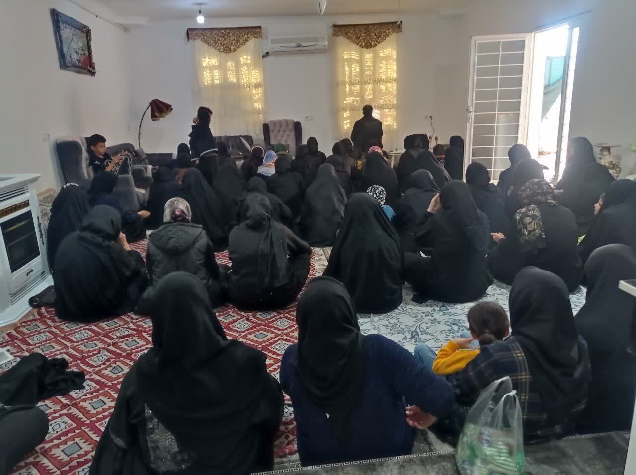 مراسم سالروز رحلت حضرت ام البنین (س) در شهرستان دره شهر برگزار شد