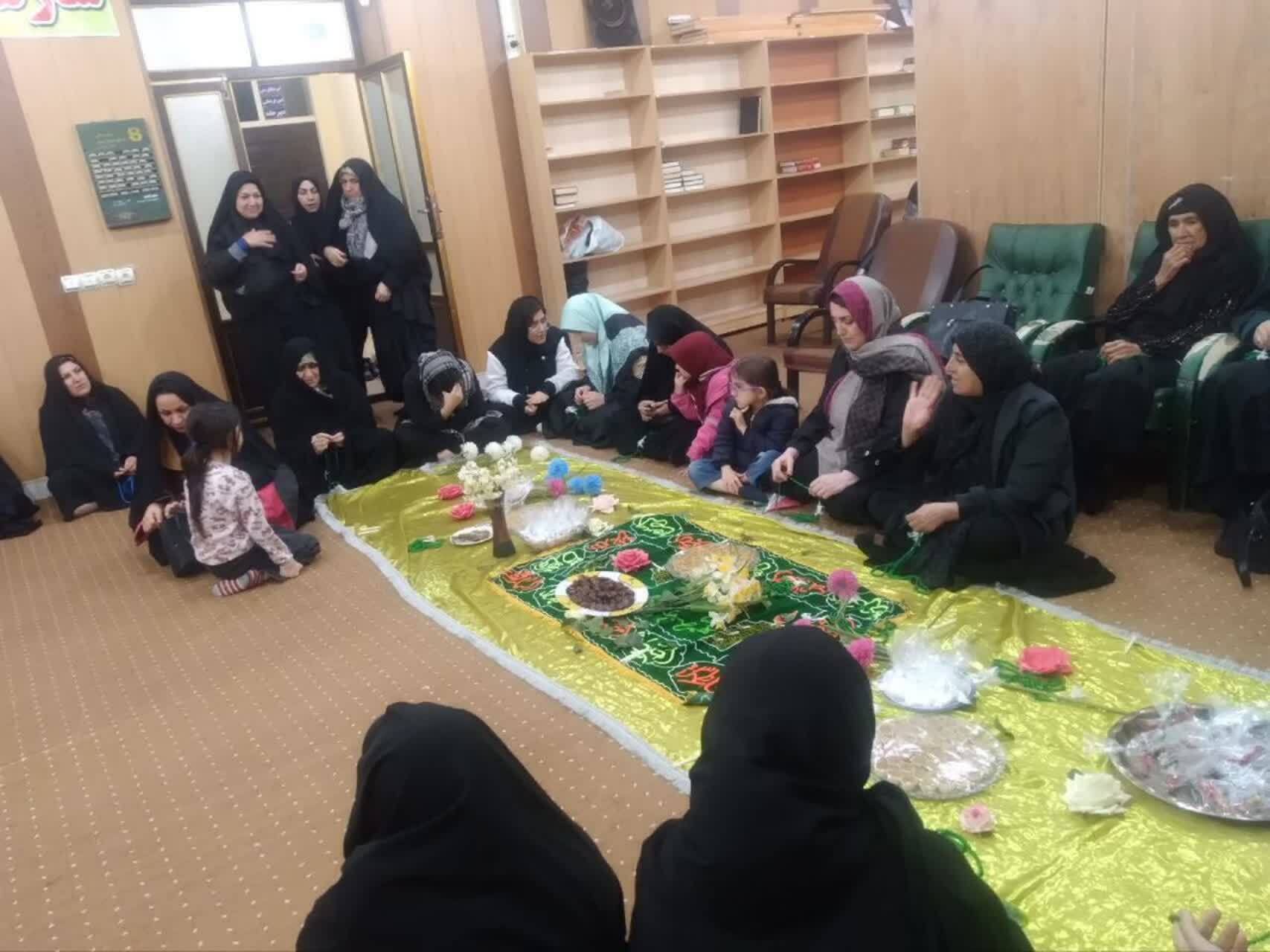 برگزاری مراسم شهادت امام موسی کاظم در محل اداره تبلیغات اسلامی شهرستان دره شهر