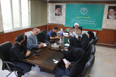 نشست خبری مدیرکل تبلیغات اسلامی قزوین
