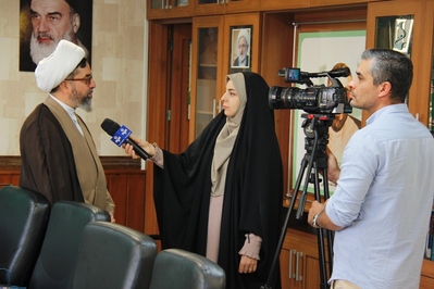 نشست خبری مدیرکل تبلیغات اسلامی قزوین