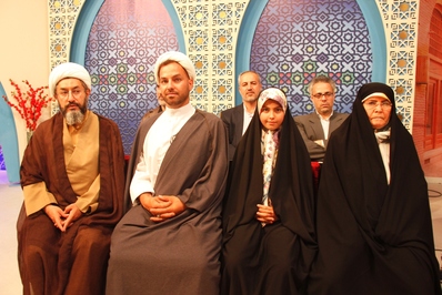 حضور مجموعه‌های مردمی و کارکنان تبلیغات اسلامی قزوین در برنامه زنده تلویزیونی