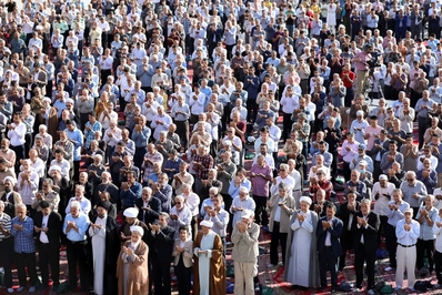 نماز عید سعید قربان در قزوین