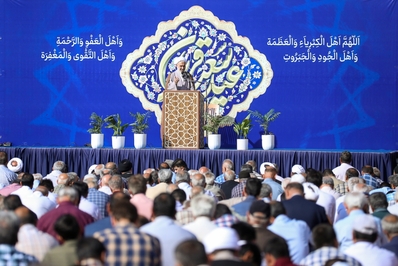 نماز عید سعید قربان در قزوین