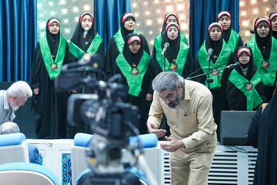 نخستین جشنواره سرود آوای غدیر برگزار شد