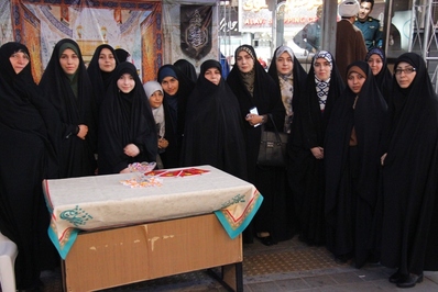 برپایی غرفه‌های عفاف و حجاب در قزوین
