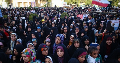 اجتماع بزرگ مردمی عفاف و حجاب در اصفهان برگزار شد