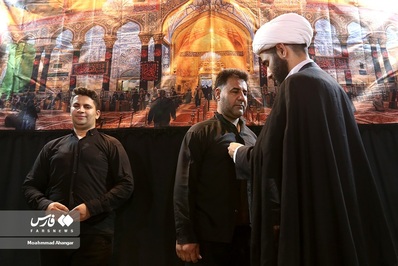 مراسم آئینی لباس مشکی پوشیدن«شوشتر»
