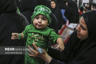 همایش شیرخوارگان حسینی در اهواز برگزار شد