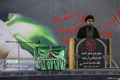 همایش شیرخوارگان حسینی در اهواز برگزار شد