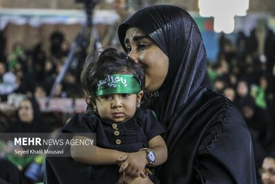 همایش شیرخوارگان حسینی در اهواز برگزار شد