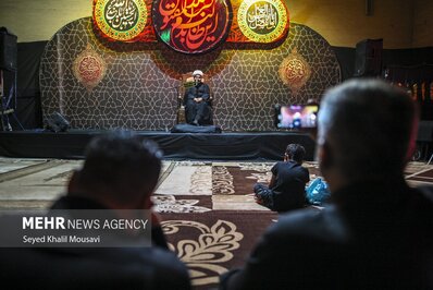 مراسم عزاداری هیئت خدام الزهرا (س) شهرستان کارون