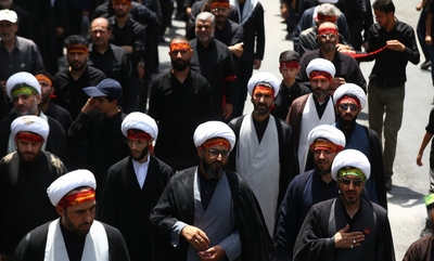 قافله عزاداری هیئت رزمندگان اسلام اصفهان