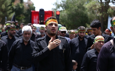 قافله عزاداری هیئت رزمندگان اسلام اصفهان