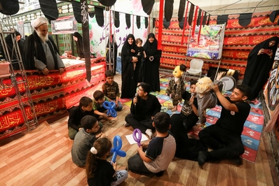 غرفه کودک و نوجوان تبلیغات اسلامی در نمایشگاه زیست عفیفانه