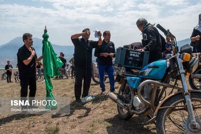 عزاداری در مسیری سخت