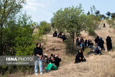 عزاداری در مسیری سخت