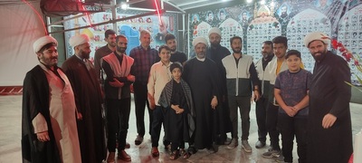 بازدید مدیر کل تبلیغات اسلامی اصفهان از موکب های مسیر زائران کربلا در غرب استان