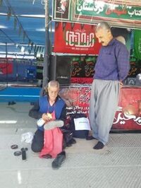 حال و هوای مرز باشماق مریوان در ایام اربعین حسینی