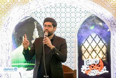 اجتماع عزاداران گلستانی‌ها در حرم مطهر رضوی