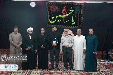 تقدیر موکب داران ملاشیه اهواز از اداره تبلیغات اسلامی اهواز