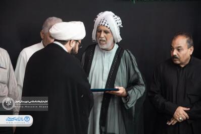تقدیر موکب داران ملاشیه اهواز از اداره تبلیغات اسلامی اهواز