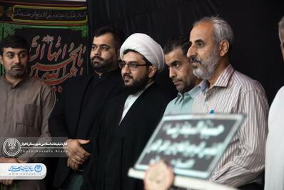 تقدیر موکب داران ملاشیه اهواز از اداره تبلیغات اسلامی اهواز