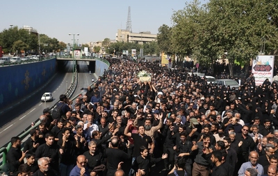 قافله عزاداری امام حسن عسکری (ع) همراه با تشییع شهید گمنام