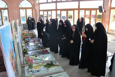 کاروان «دختران حاج قاسم» به مناسبت هفته دفاع مقدس