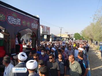 شهید محراب در بهبهان تشییع شد