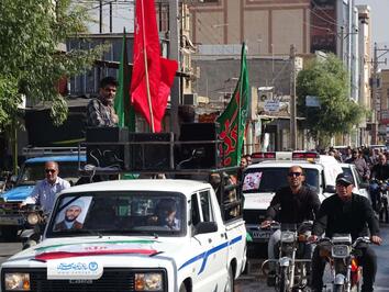 شهید محراب در بهبهان تشییع شد