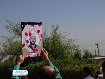 شهید محراب در بهبهان تشییع شد