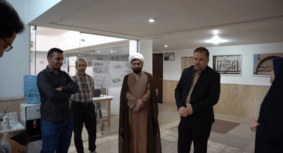 کارگاه تولید پوستر در شهرستان دزفول