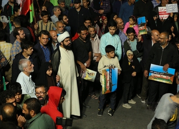 جشن پیروزی جبهه مقاومت در اصفهان