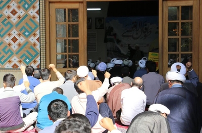 اجتماع طلاب اصفهان در حمایت از مردم مظلوم فلسطین