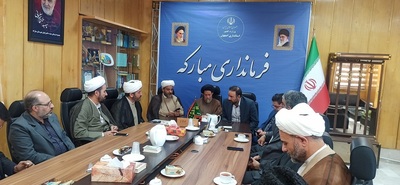 جلسه تکریم و معارفه رؤسای اداره تبلیغات اسلامی شهرستان مبارکه برگزار شد