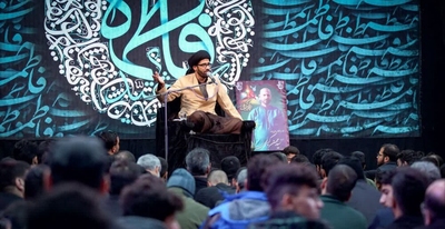 مراسم هفتگی هیئت فدائیان حسین به مناسبت شهادت حضرت زهرا(س)