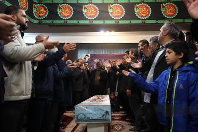 عزاداری ایام فاطمیه در هیئت متوسلین به حضرت زهرا (س) برگزار شد