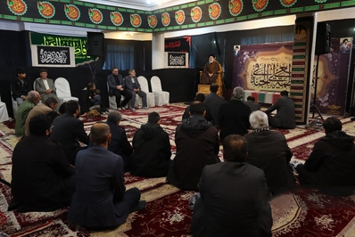 عزاداری ایام فاطمیه در هیئت متوسلین به حضرت زهرا (س) برگزار شد