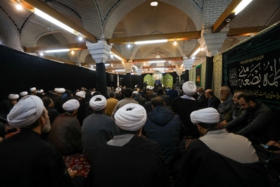 مراسم عزاداری شهادت حضرت فاطمه زهرا (س) در قزوین