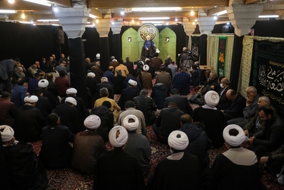 مراسم عزاداری شهادت حضرت فاطمه زهرا (س) در قزوین