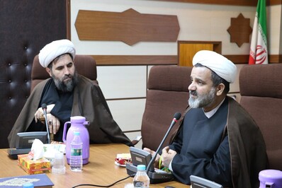 جلسه هم اندیشی و هماهنگی مراسم معنوی اعتکاف برگزار شد
