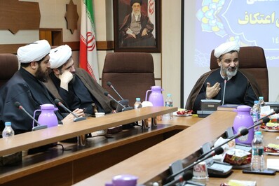 جلسه هم اندیشی و هماهنگی مراسم معنوی اعتکاف برگزار شد