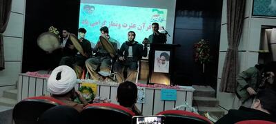 مراسم تجلیل از برگزیدگان و حافظین و قاریان دانش آموزی شهرستان مریوان