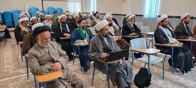 جلسه بصیرتی روحانیون شهرستان میبد به مناسبت ۹ دی